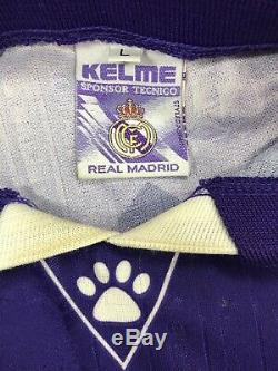 Maglia Calcio Real Madrid Roberto Carlos Match Worn Shirt Trikot Jersey Maillot