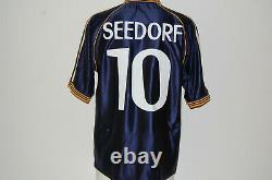 Maglia Real Madrid Seedorf Away Ucl Jersey Maillot Trikot Shirt 1998-1999