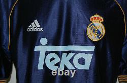 Maglia Real Madrid Seedorf Away Ucl Jersey Maillot Trikot Shirt 1998-1999