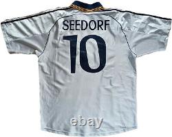 Maglia Real madrid NO DROGAS Seedorf 1998-99 vintage Adidas shirt jersey