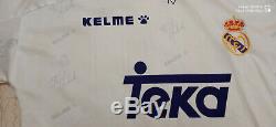 Maglia Real madrid Seedorf 1995-96 Kelme football Teka vintage home jersey retro