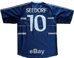 Maglia Real madrid Seedorf 1998-99 Adidas football Teka vintage home jersey