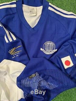 Maglia Shirt Jersey Nakata Japan Selezione Vs Real Madrid 2002 Match Issued Worn