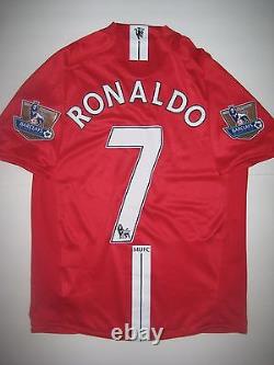 Manchester United Cristiano Ronaldo Nike Kit Jersey 2007 Real Madrid/Portugal