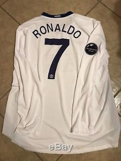 Manchester United Ronaldo Real Madrid Champions League Jersey Nike Soccer Shirt