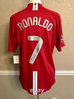 Manchester United Ronaldo Real Madrid Player Issue Shirt Nike Football Jersey