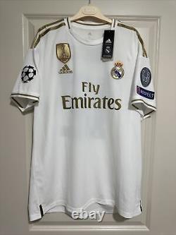 Marcelo #12 Mens XL Real Madrid Home Jersey Champions League