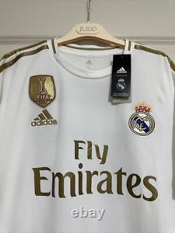 Marcelo #12 Mens XL Real Madrid Home Jersey Champions League