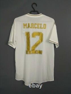 Marcelo Real Madrid Jersey Authentic 2019 2020 LARGE Shirt Adidas DW4436 ig93