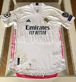 Match Worn Real Madrid Vinicius Jr Vs Atlanta Champions League 2021