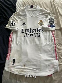 Match Worn Real Madrid Vinicius Jr Vs Atlanta Champions League 2021