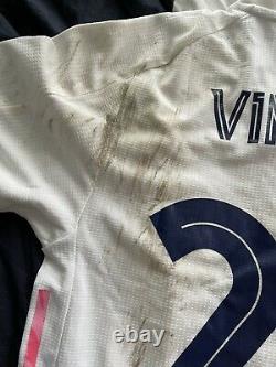 Match Worn Real Madrid Vinicius Jr Vs Atlanta Champions League 2021