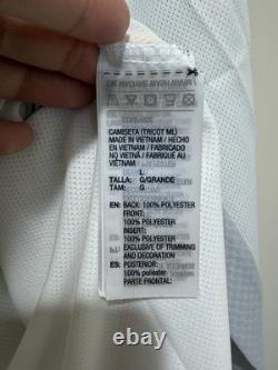 Mbappe #10 Men's LARGE Adidas Real Madrid Authentic Home Jersey