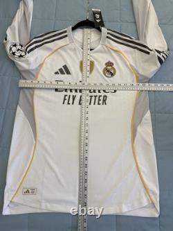 Mbappe #10 Men's LARGE Adidas Real Madrid Authentic Home Jersey