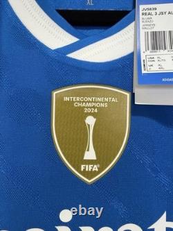 Mbappe #10 Mens EXTRA LARGE Adidas Real Madrid Third Authentic UCL Jersey