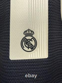 Mbappe #10 Mens LARGE Adidas Real Madrid Authentic Away Jersey UCL