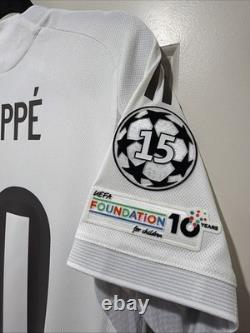 Mbappe #10 Mens MEDIUM Adidas Real Madrid Home Authentic Jersey