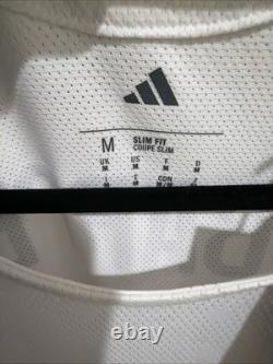 Mbappe #10 Mens MEDIUM Adidas Real Madrid Home Authentic Jersey