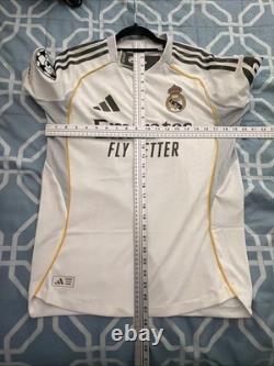 Mbappe #10 Mens MEDIUM Adidas Real Madrid Home Authentic Jersey