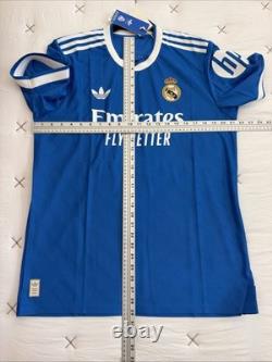Mbappe 10 The Dictator Mens LARGE Adidas Real Madrid Third Authentic Jersey
