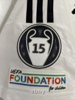 Mbappe #9 Mens Adidas Real Madrid Authentic Home Jersey La Liga 2XL