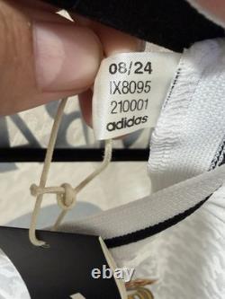 Mbappe #9 Mens LARGE Adidas Real Madrid Authentic Home Jersey UCL