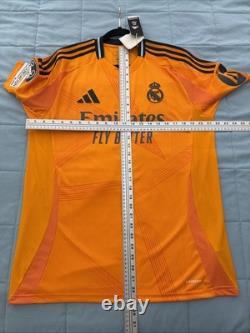 Mbappe #9 Mens LARGE Adidas Real Madrid Away Jersey Fan