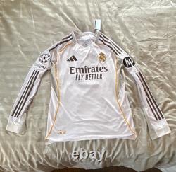 Mbappe Madrid 25/26 Home UCL Player Version