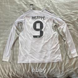 Mbappe Madrid 25/26 Home UCL Player Version