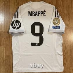 Mbappe authentic/issue Shirt Real Madrid FIFA World Club Cup USA 2025 Home