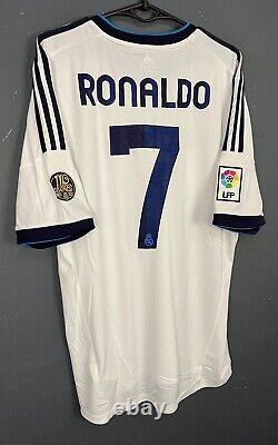 Men Fc Real Madrid 2012/2013 Ronaldo Soccer Football Shirt Jersey Maillot Size L