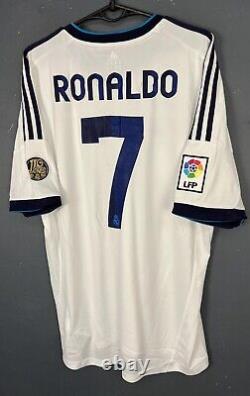 Men Fc Real Madrid 2012/2013 Ronaldo Soccer Football Shirt Jersey Maillot Size L
