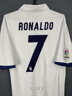 Men Fc Real Madrid 2016/2017 Ronaldo Soccer Football Shirt Jersey Maillot Size M