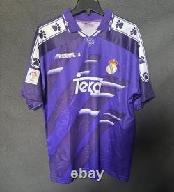 Men's Authentic Kelme Real Madrid CF 1994/95 Away Jersey Size L