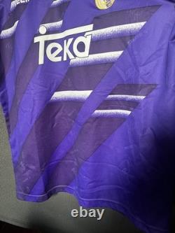 Men's Authentic Kelme Real Madrid CF 1994/95 Away Jersey Size L