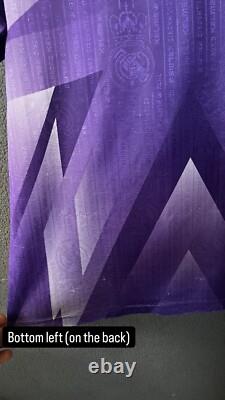 Men's Authentic Vintage Kelme Real Madrid CF 1996/97 Purple Away Jersey Size L