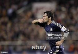 Men's Raul #7 Fc Real Madrid 2007/2008 Away Soccer Football Shirt Jersey Size L