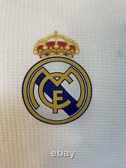 Men's XL adidas Real Madrid Ronaldo 7 L/S Jersey 15/16 New (Without Tags)