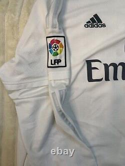 Men's XL adidas Real Madrid Ronaldo 7 L/S Jersey 15/16 New (Without Tags)