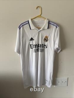 Men's adidas Real Madrid 2022-23 Home Soccer Football Jersey Sz XL White