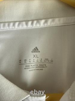 Men's adidas Real Madrid 2022-23 Home Soccer Football Jersey Sz XL White