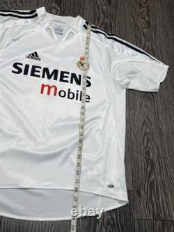 Mens Adidas Real Madrid 2004 2005 Home #23 BECKHAM Football Soccer Jersey Shirt