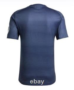 Mens Away Authentic Jersey 25/26 Navy Real Madrid