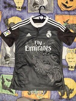 Mens Real Madrid 14/15 3rd Jersey Yohji Yamamoto Sz Medium Cristiano Ronaldo