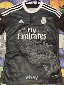 Mens Real Madrid 14/15 3rd Jersey Yohji Yamamoto Sz Medium Cristiano Ronaldo