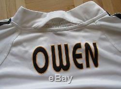 Michael Owen #11 REAL MADRID home shirt jersey ADIDAS 2004-2005/ adult SIZE XL