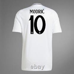 Modric #10 Adidas Real Madrid 24/25 Home Jersey Mens Sizes