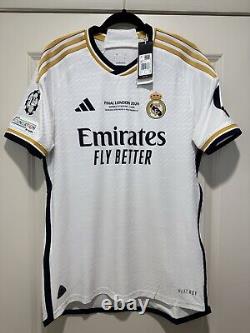 Modric #10 Men's MEDIUM Adidas Real Madrid Authentic Champions Final Jersey