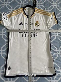 Modric #10 Men's MEDIUM Adidas Real Madrid Authentic Champions Final Jersey