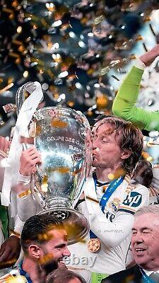 Modric #10 Men's XL Adidas Real Madrid Authentic Champions Final Jersey